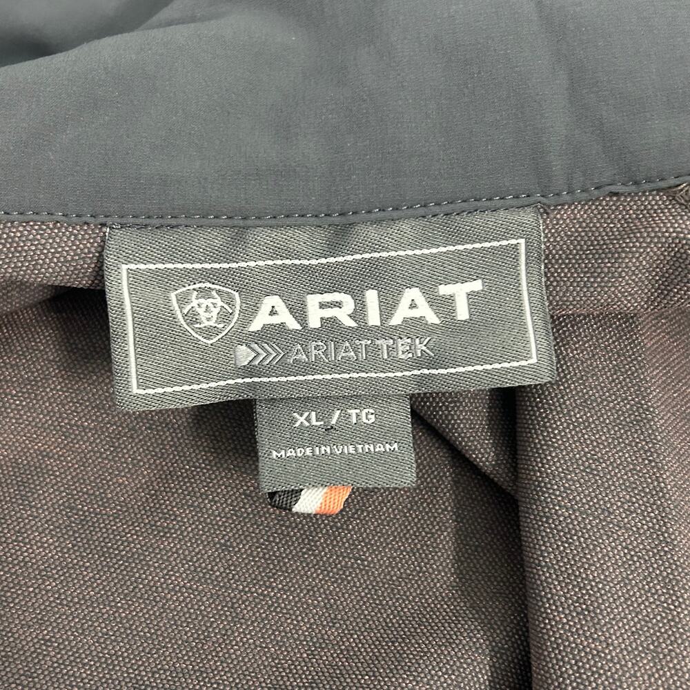 Ariat Women's Gray Utility Jacket with Pink Trim - Picture 9 of 10